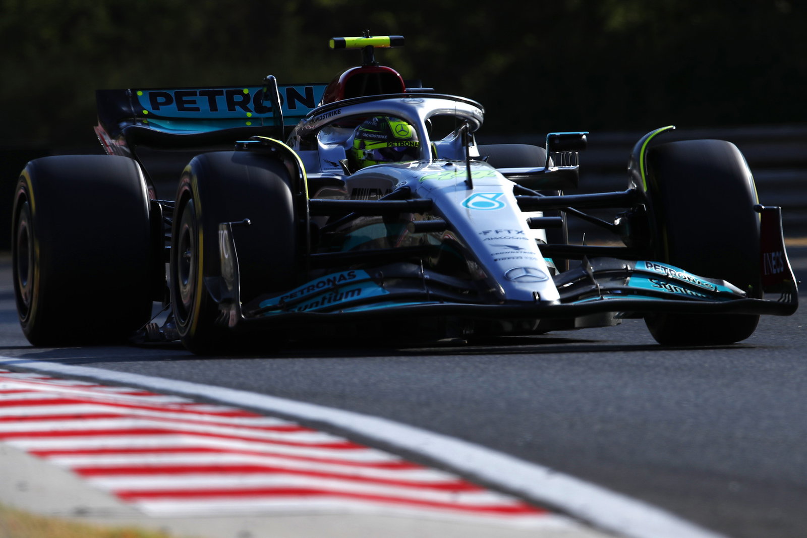 F1 Hungarian GP: Charles Leclerc leads Lando Norris in second practice