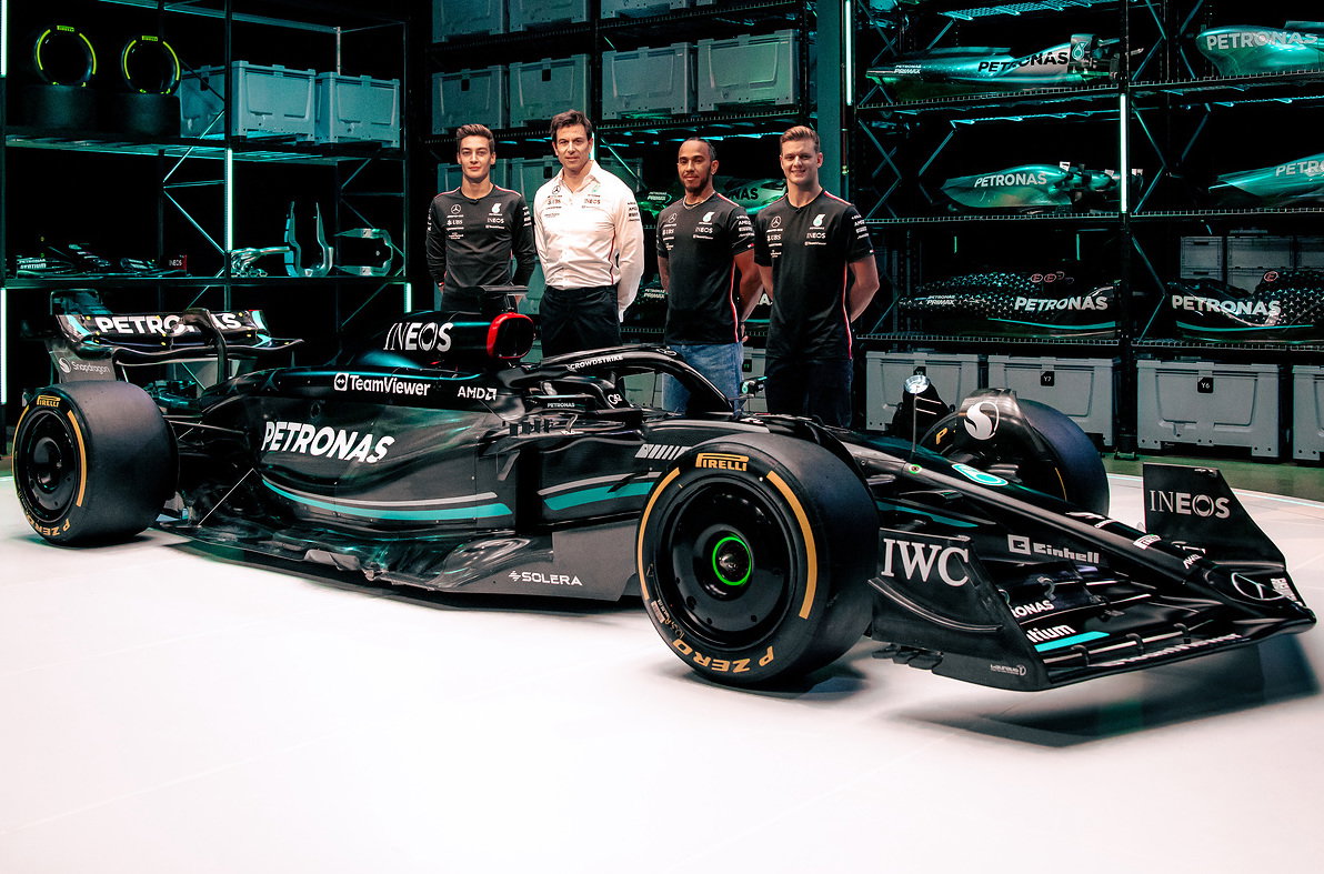 Mercedes and Aston Martin give 2023 F1 cars track debuts at Silverstone