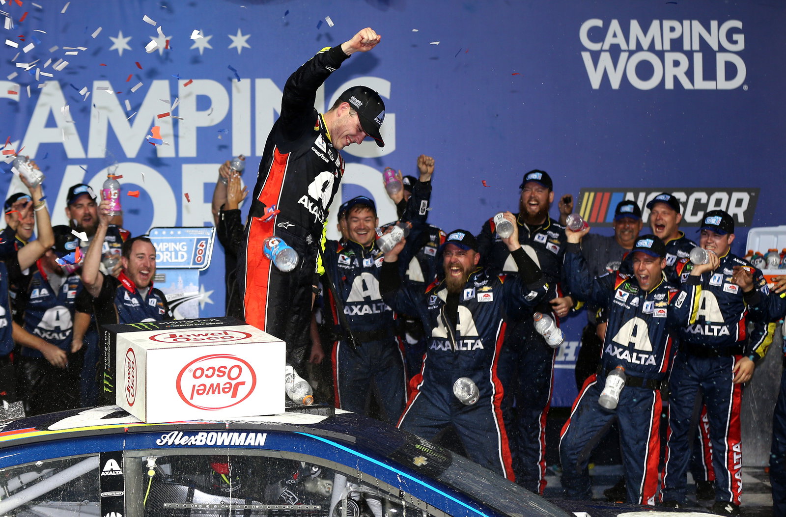 Camping World 400 di Chicagoland Speedway - Hasil Balapan