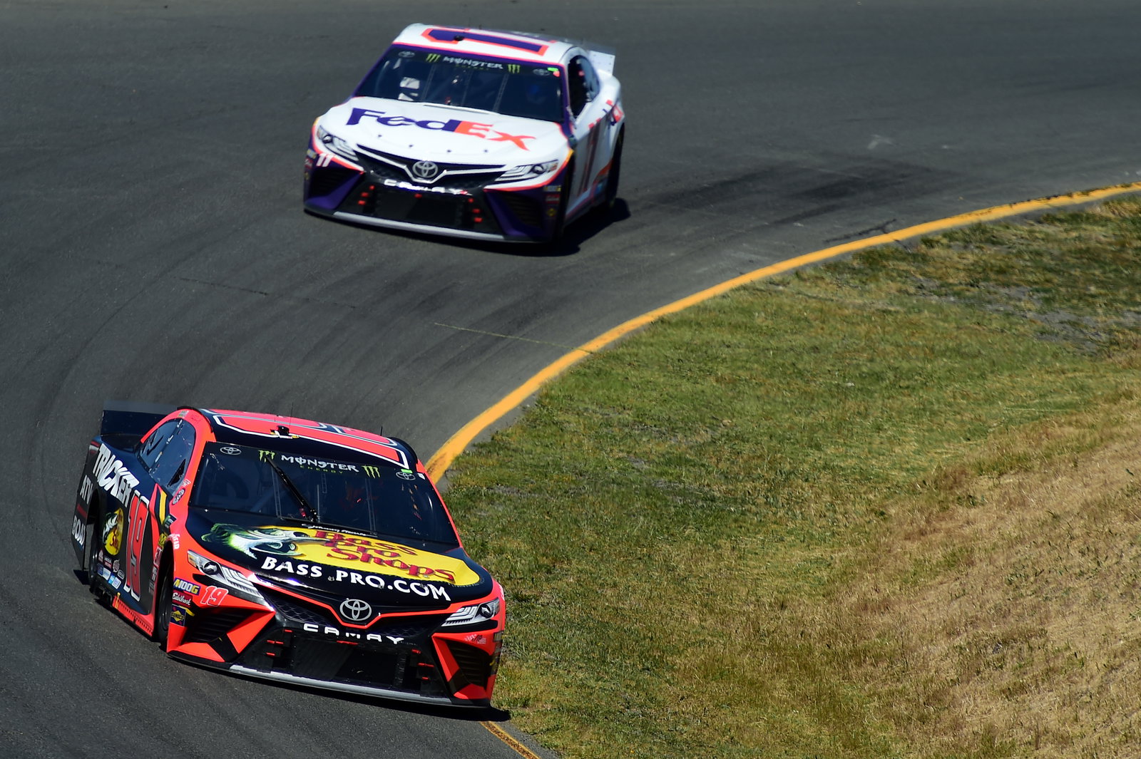 Hamlin squeaks away with second Sonoma stage win