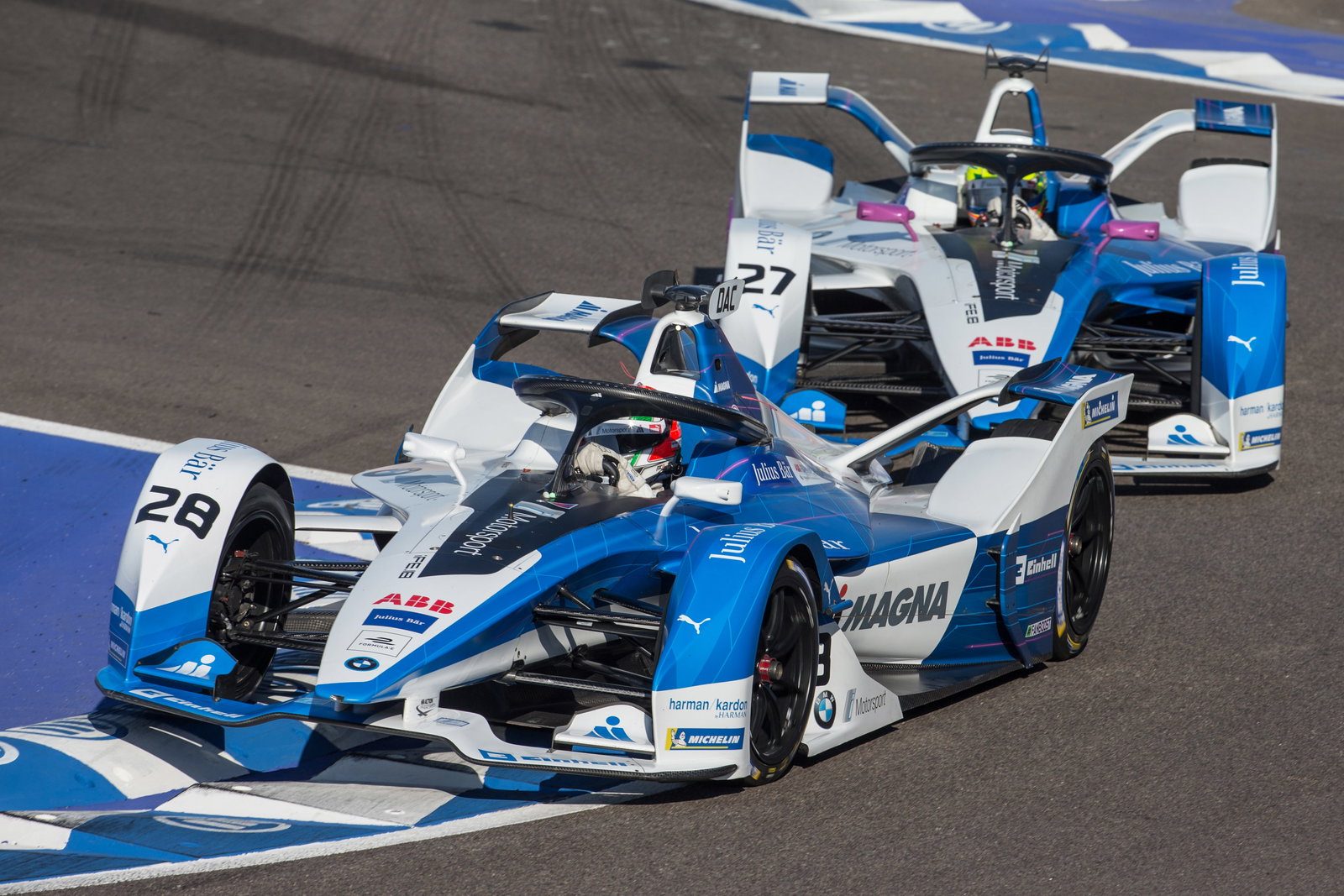 Bentrokan BMW menyerahkan kemenangan Formula E Jerome d'Ambrosio Marrakesh