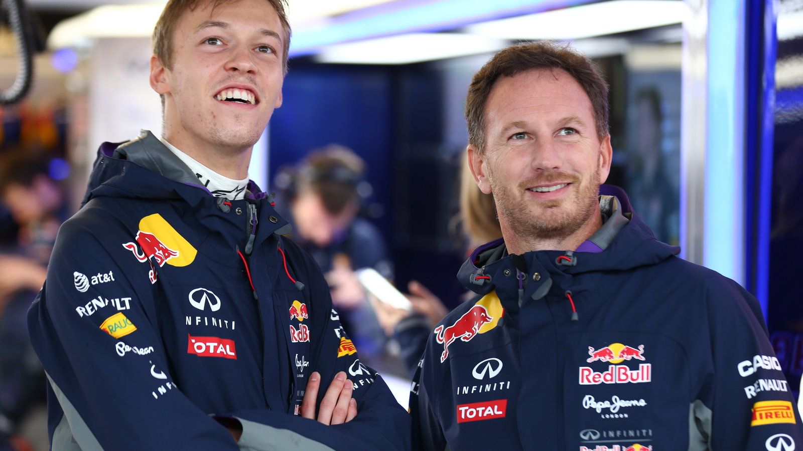 Daniil Kvyat, Christian Horner, Red Bull,