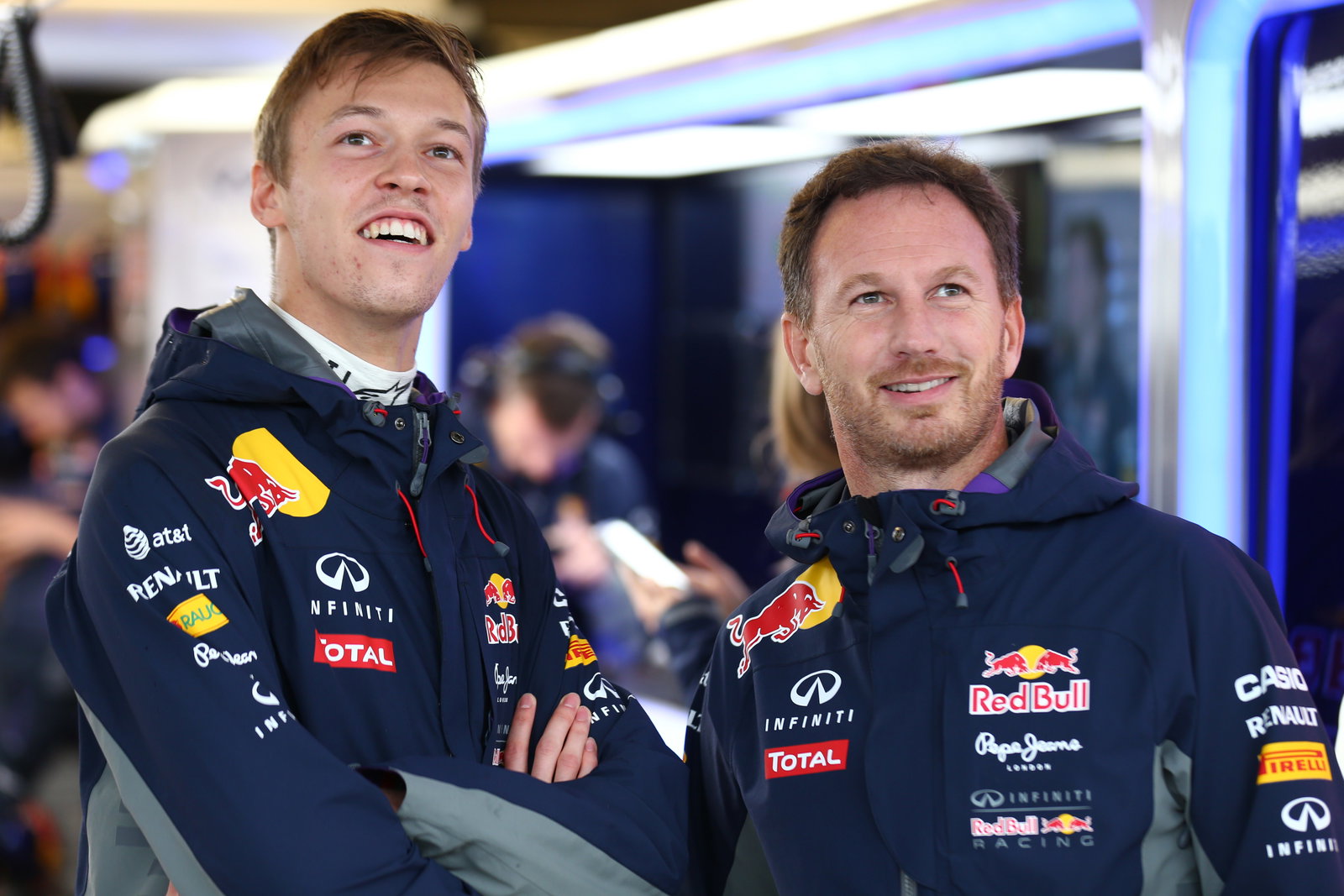 Daniil Kvyat, Christian Horner, Red Bull,
