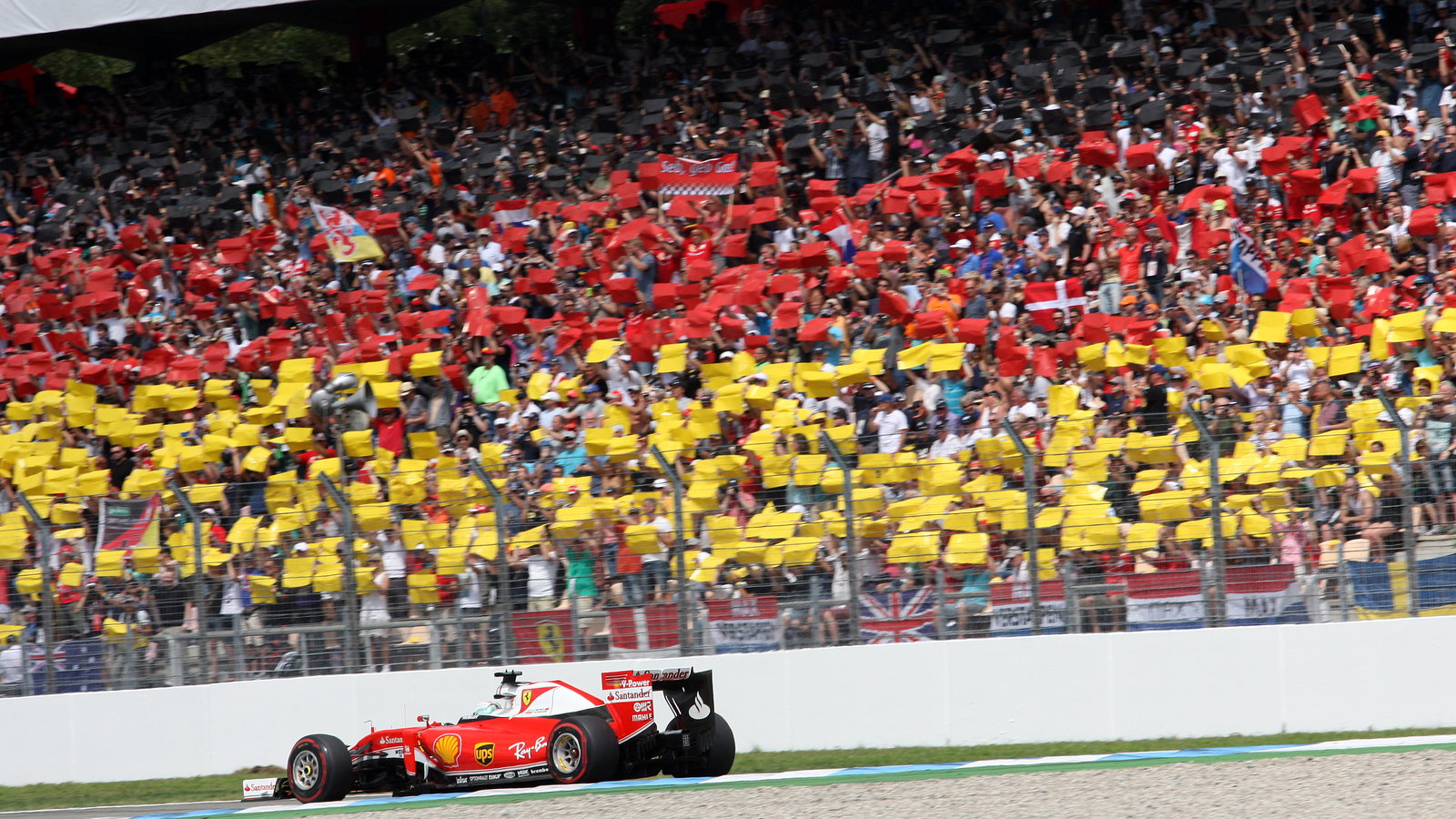 Sebastian Vettel, Ferrari, German GP,