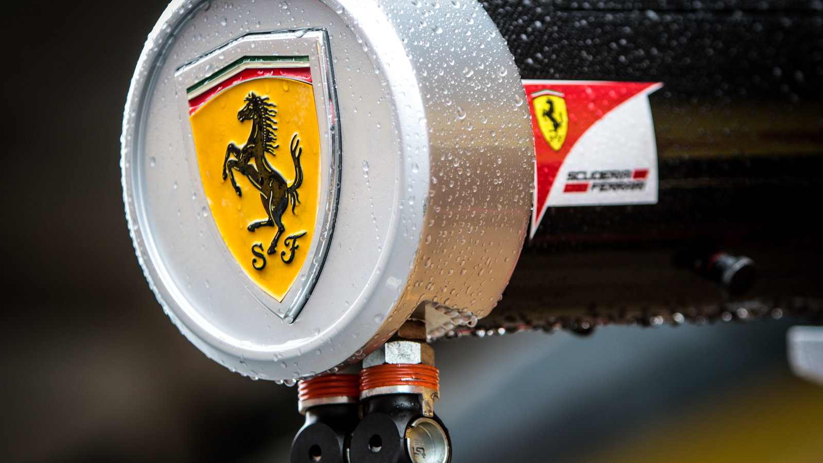 Ferrari, logo, badge, F1,
