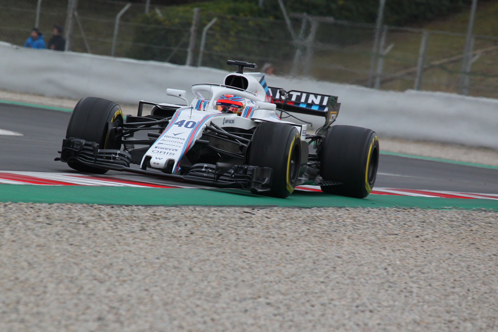Barcelona F1 test times - Thursday 11am