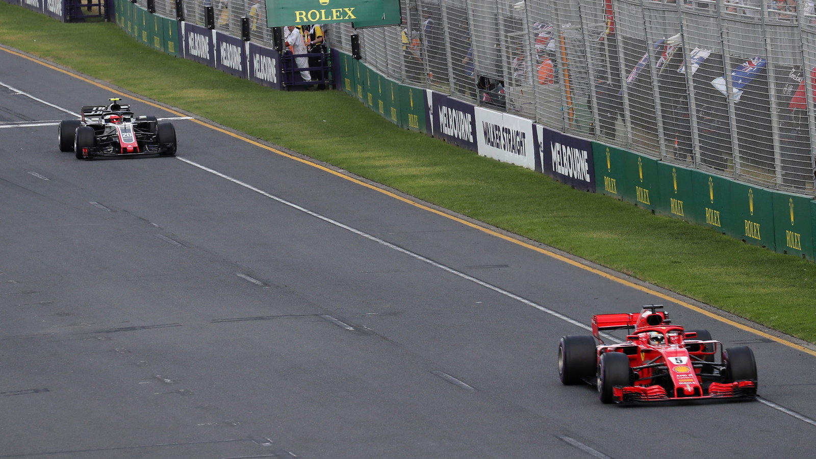Ferrari, Haas,