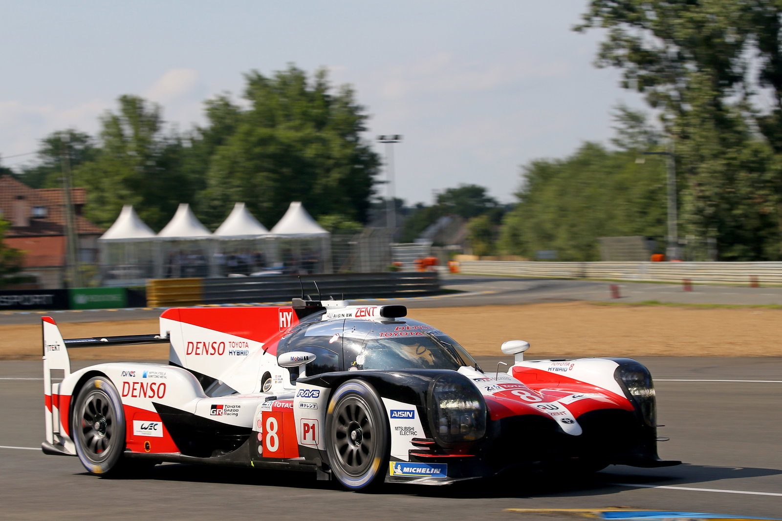 Kazuki Nakajima leads Toyota charge to Le Mans pole in night qualifying