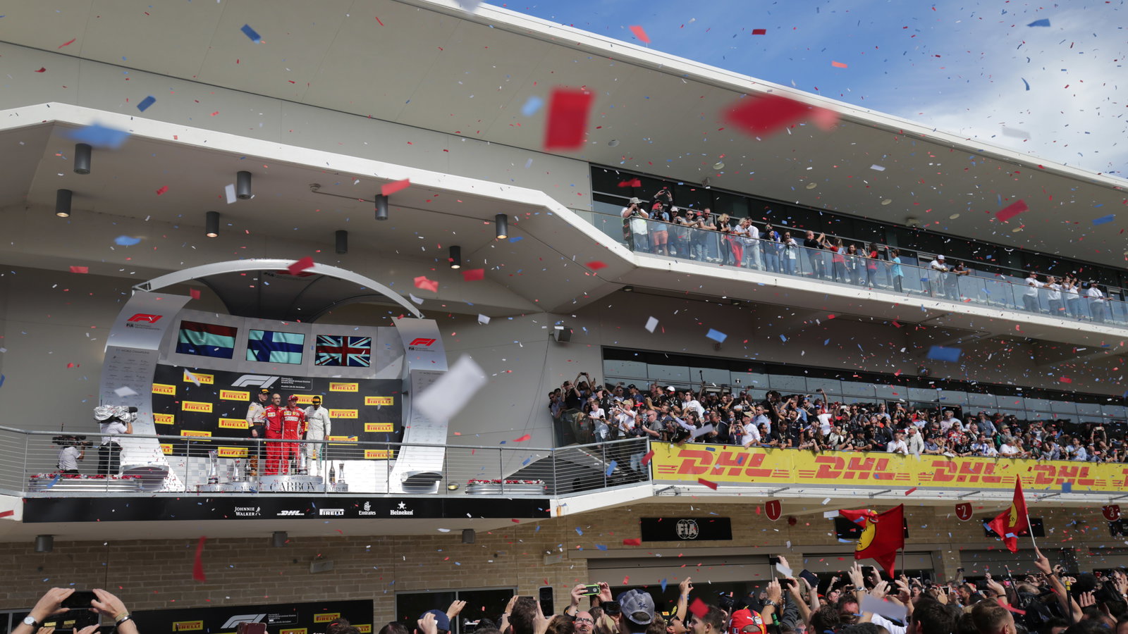 Kimi Raikkonen, Lewis Hamilton, Max Verstappen, F1, United States Grand Prix, COTA,