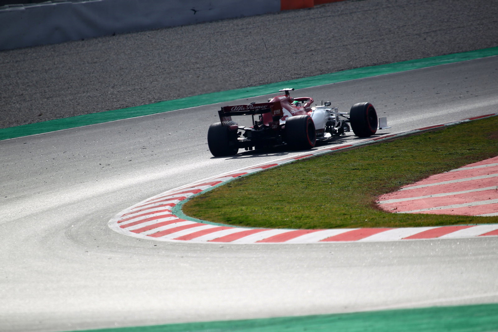 Charles Leclerc tops day two of F1 testing as Gasly crashes out