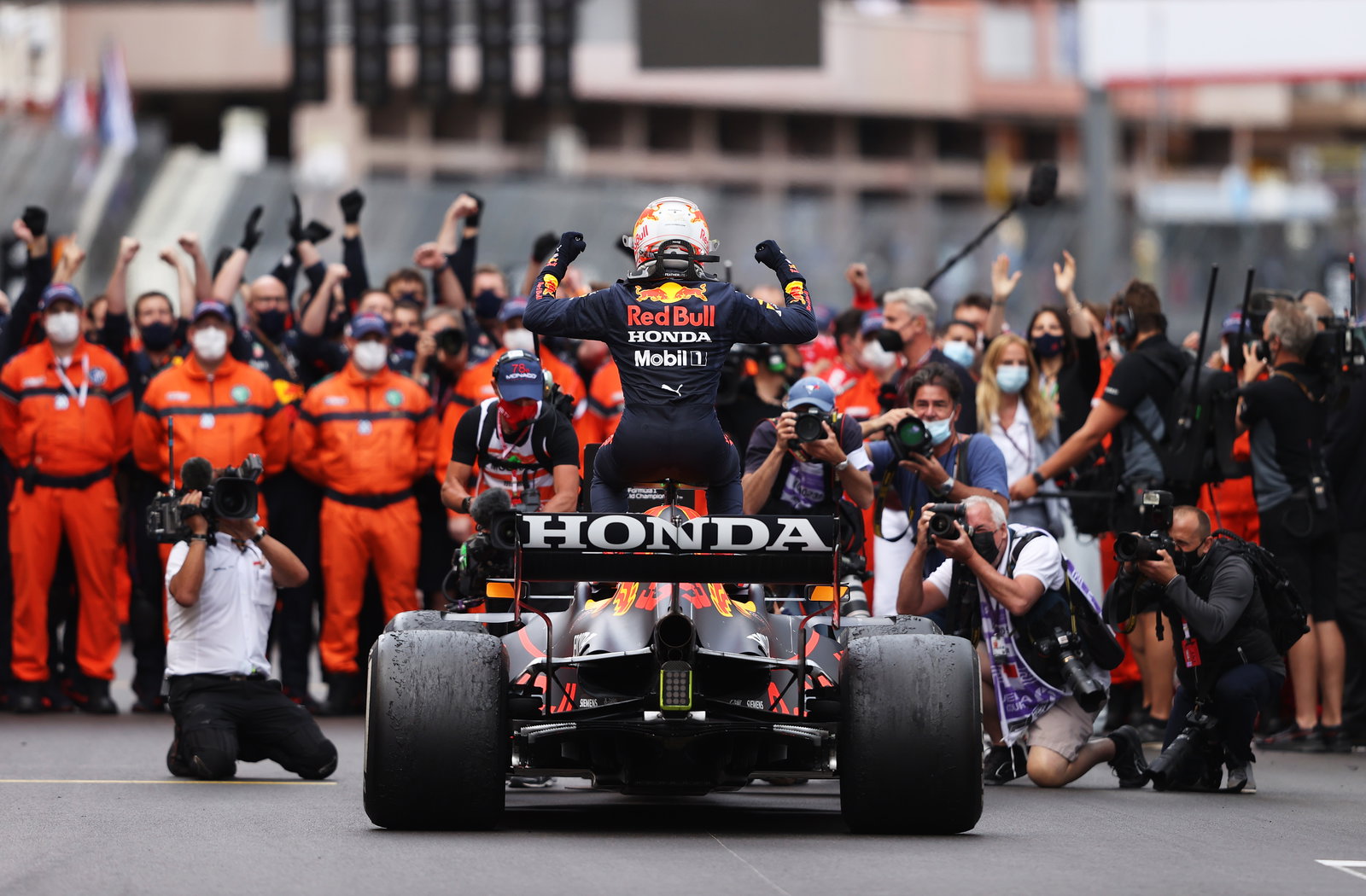F1 Monaco GP: Verstappen wins as Mercedes suffer nightmare with Hamilton 7th