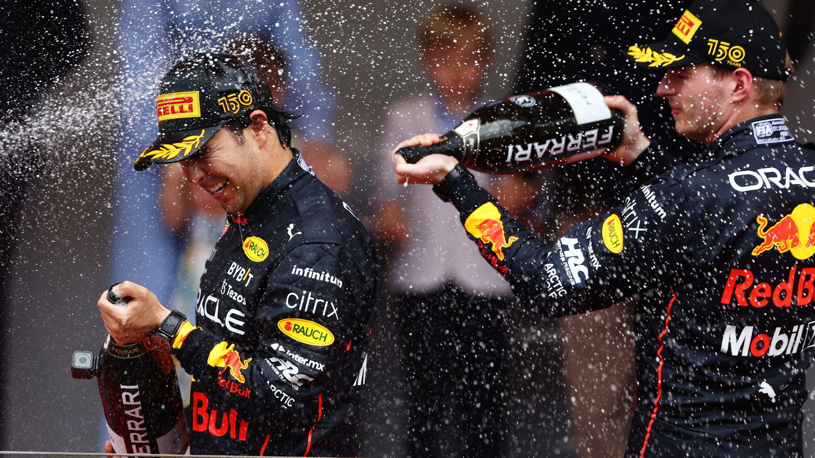 Sergio Perez ‘in this championship as much as Max is’, says Christian Horner