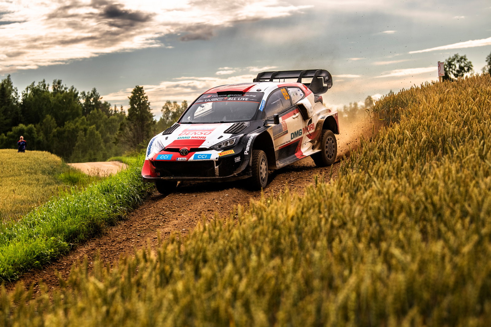 Rovanpera in command at Rally Estonia as Evans' challenge falters