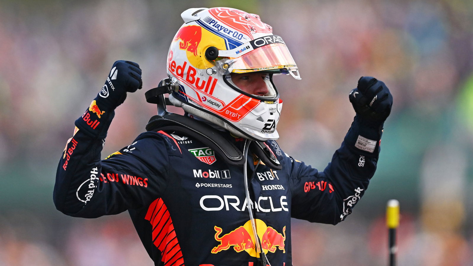 F1 British GP: Max Verstappen beats Lando Norris to victory as Lewis Hamilton completes podium
