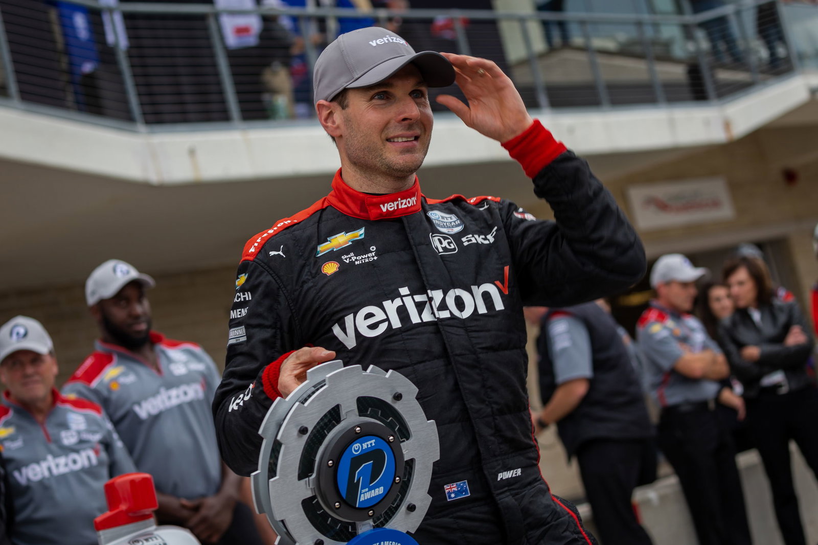 Power surges to inaugural COTA Pole