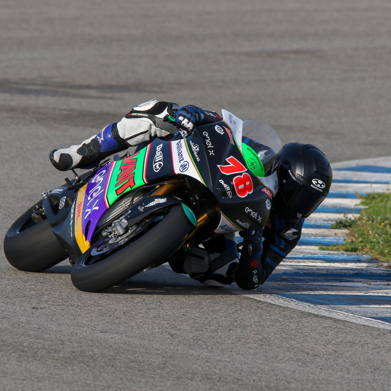 MotoE Andalucia: Aegerter lights-to-flag as Granado taken out