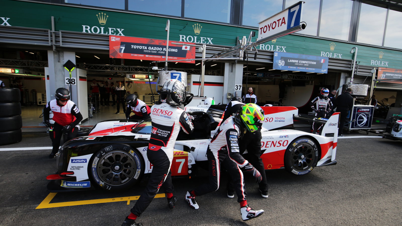 Mike Conway leads Toyota clear in second Spa WEC practice