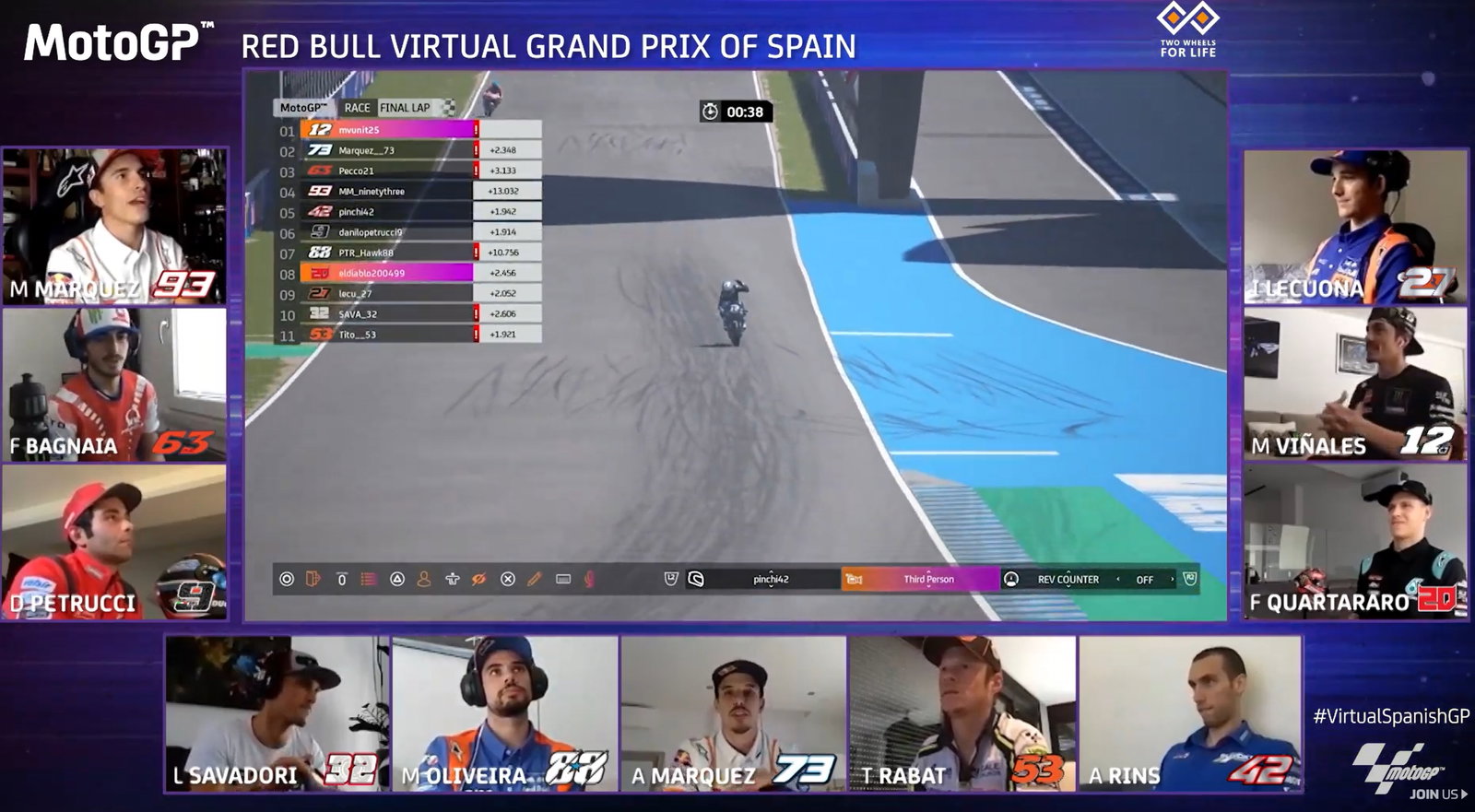 As it happened: MotoGP's Virtual Grand Prix of Spain