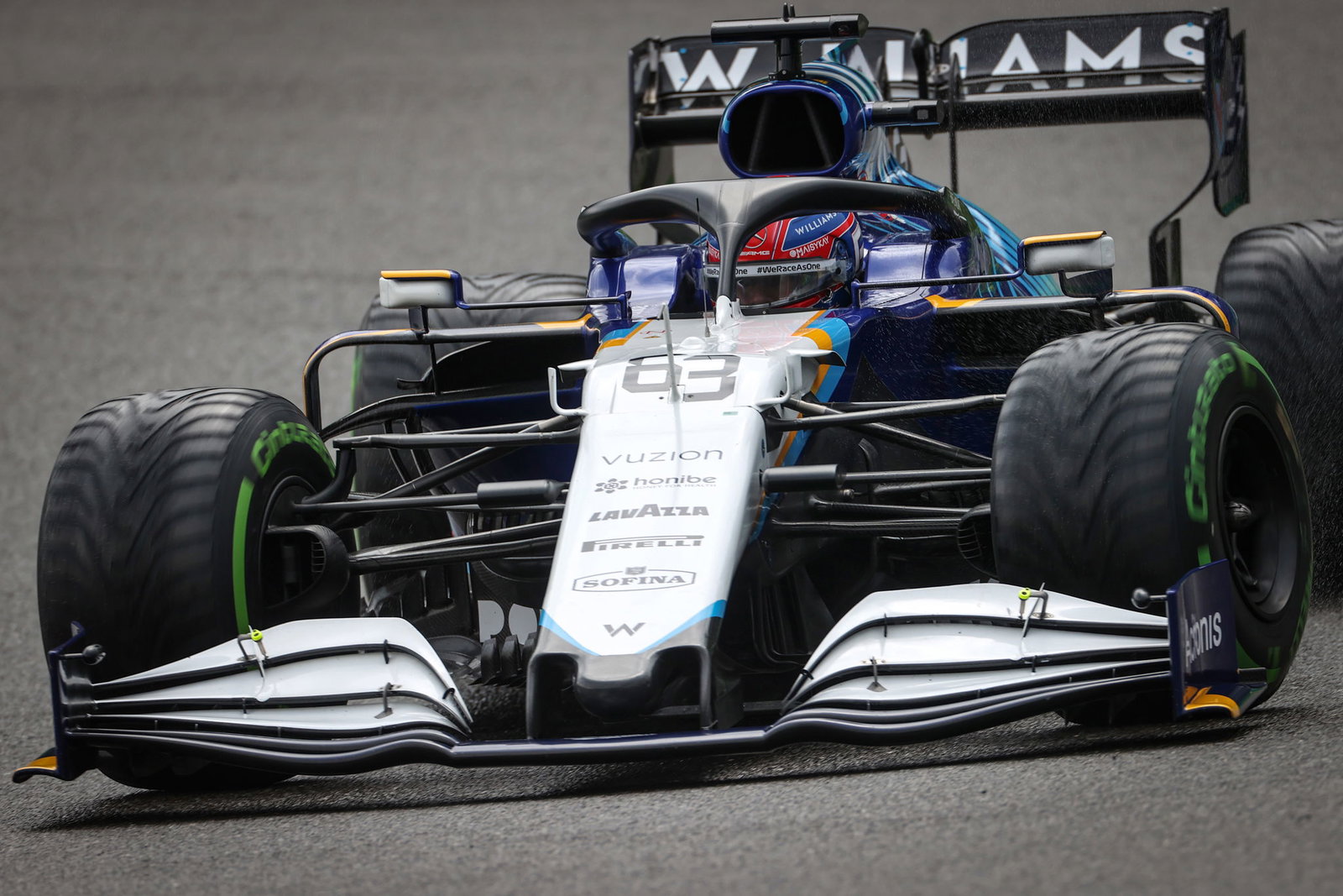 Norris 'menyemangati Russell dari ambulans' selama kualifikasi Spa F1