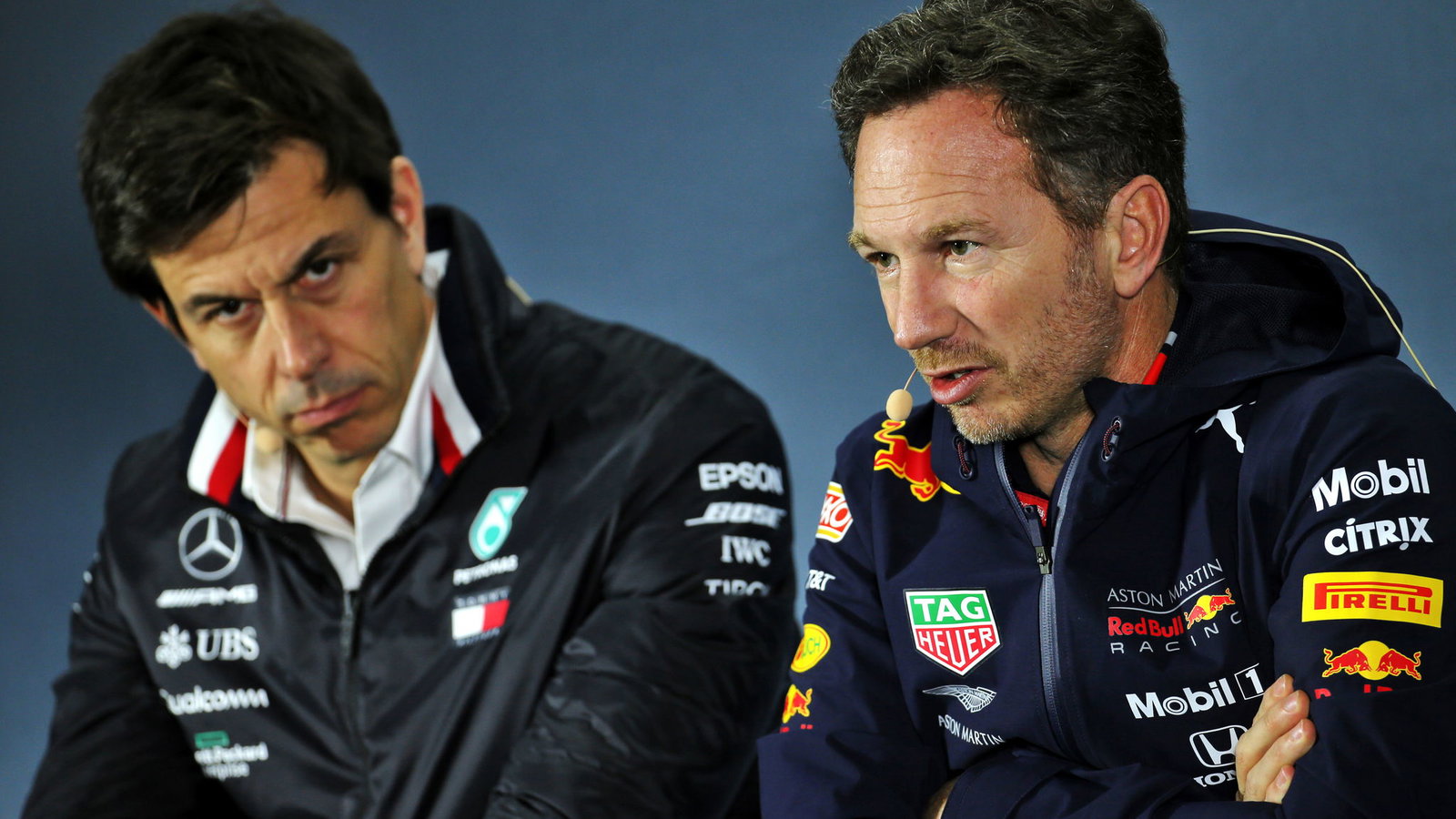 Christian Horner, Red Bull, Toto Wolff, Mercedes, F1, 