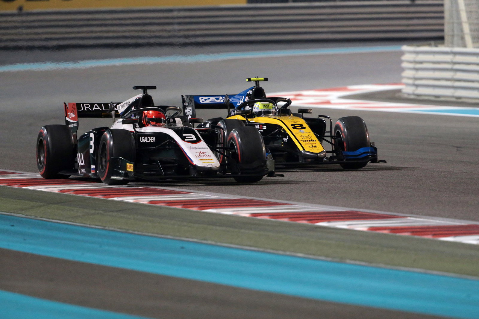 Nikita Mazepin, Luca Ghiotto, F2, 