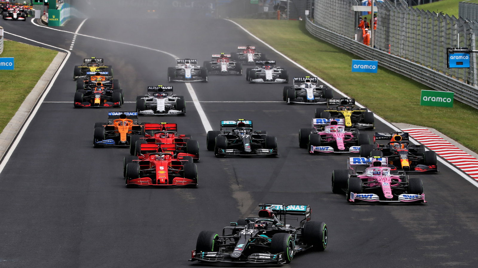 F1 GP Hungaria 2020: Seperti yang terjadi