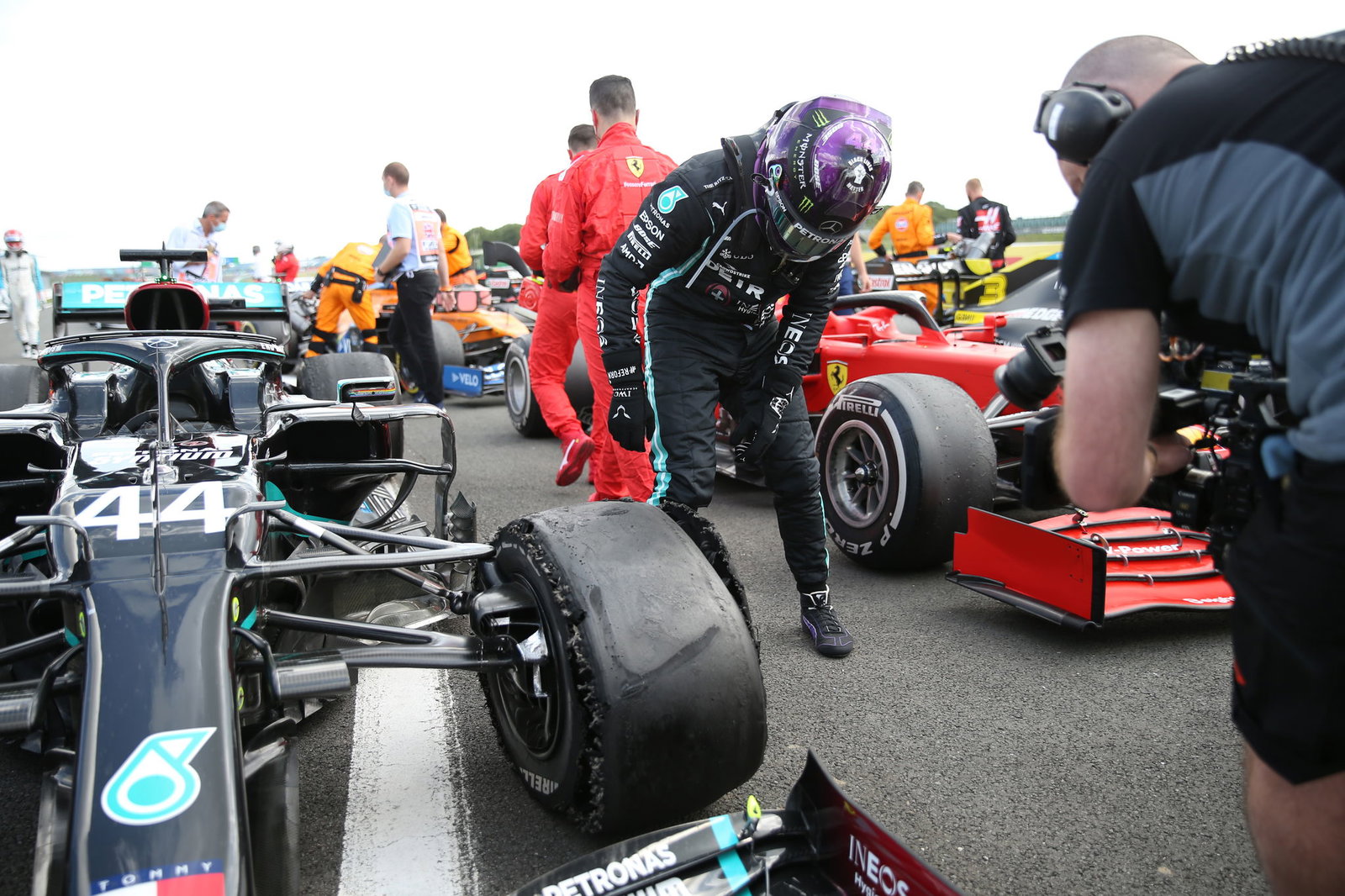 Bottas couldn’t predict “sudden” late tyre failure at F1 British GP