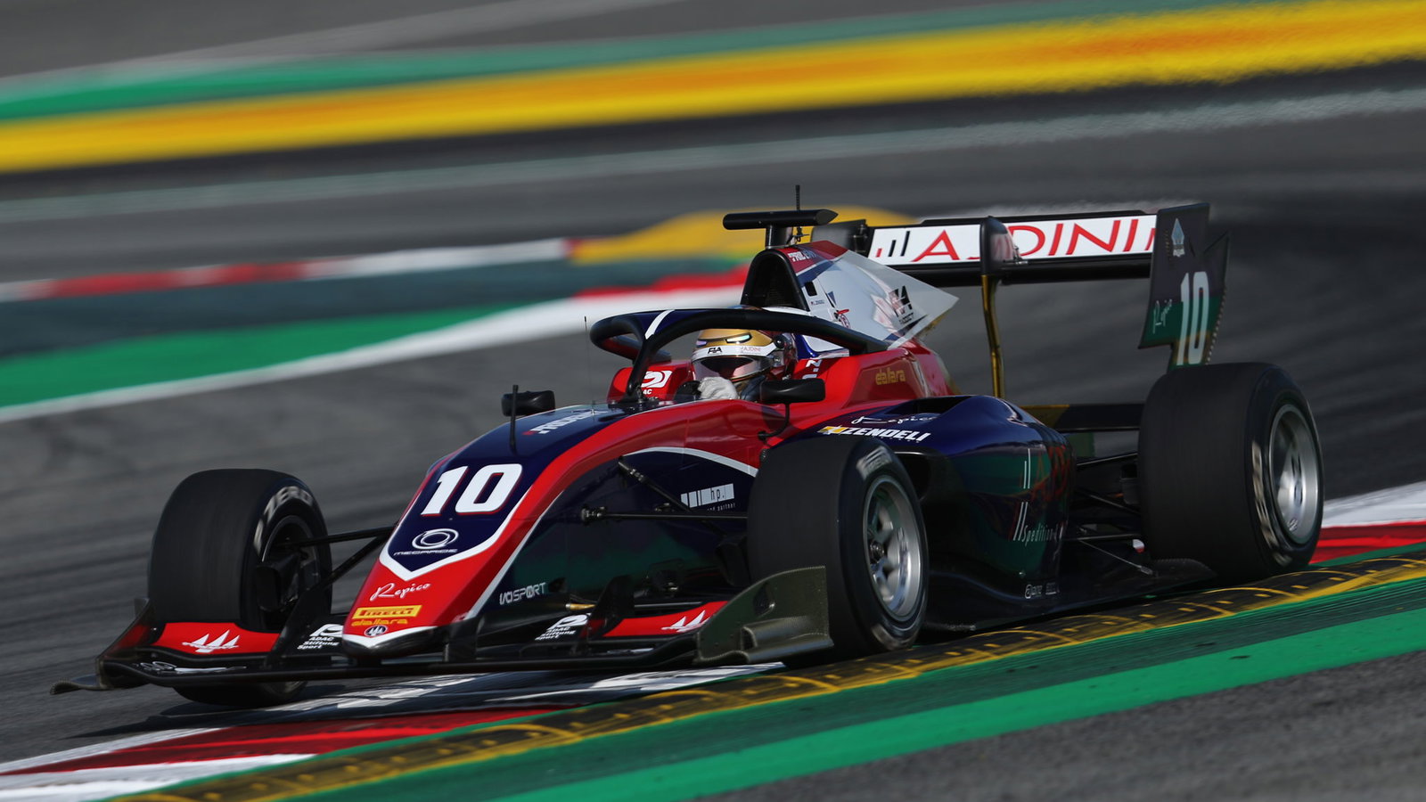 Zendeli takes advantage of red flag and rain to claim F3 Belgium pole