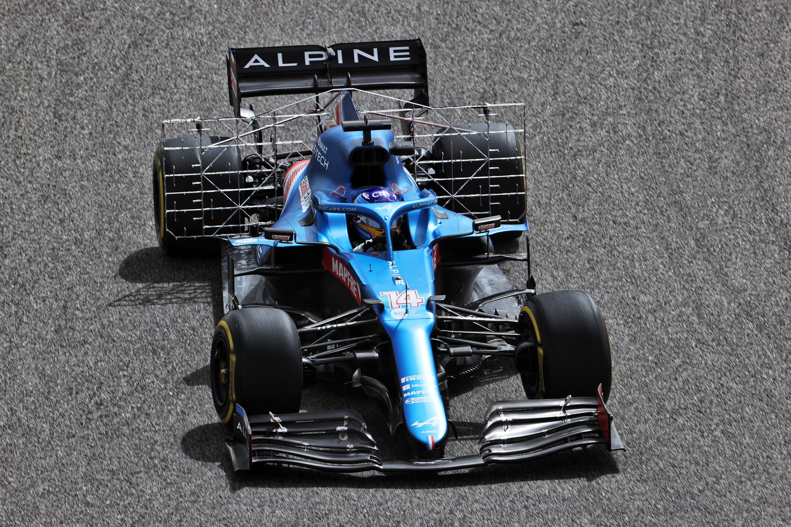 2021 Bahrain F1 Test Day 2 - Saturday lap times 11am