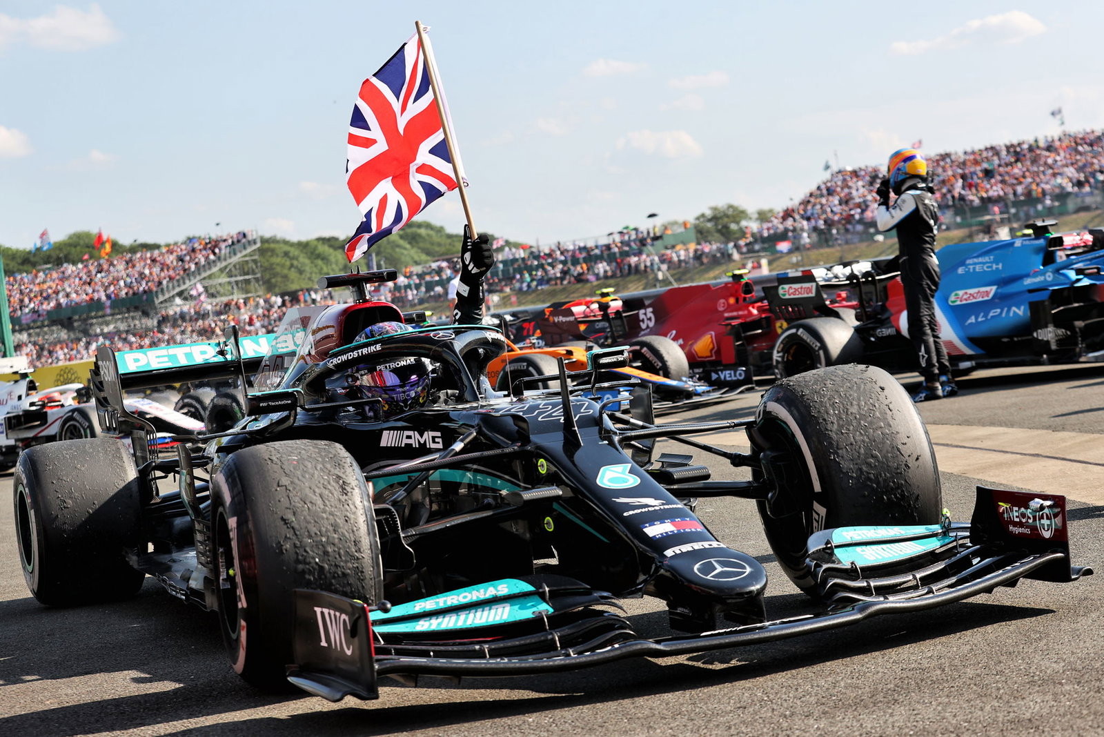 Verstappen taken to hospital following 51G crash in British GP