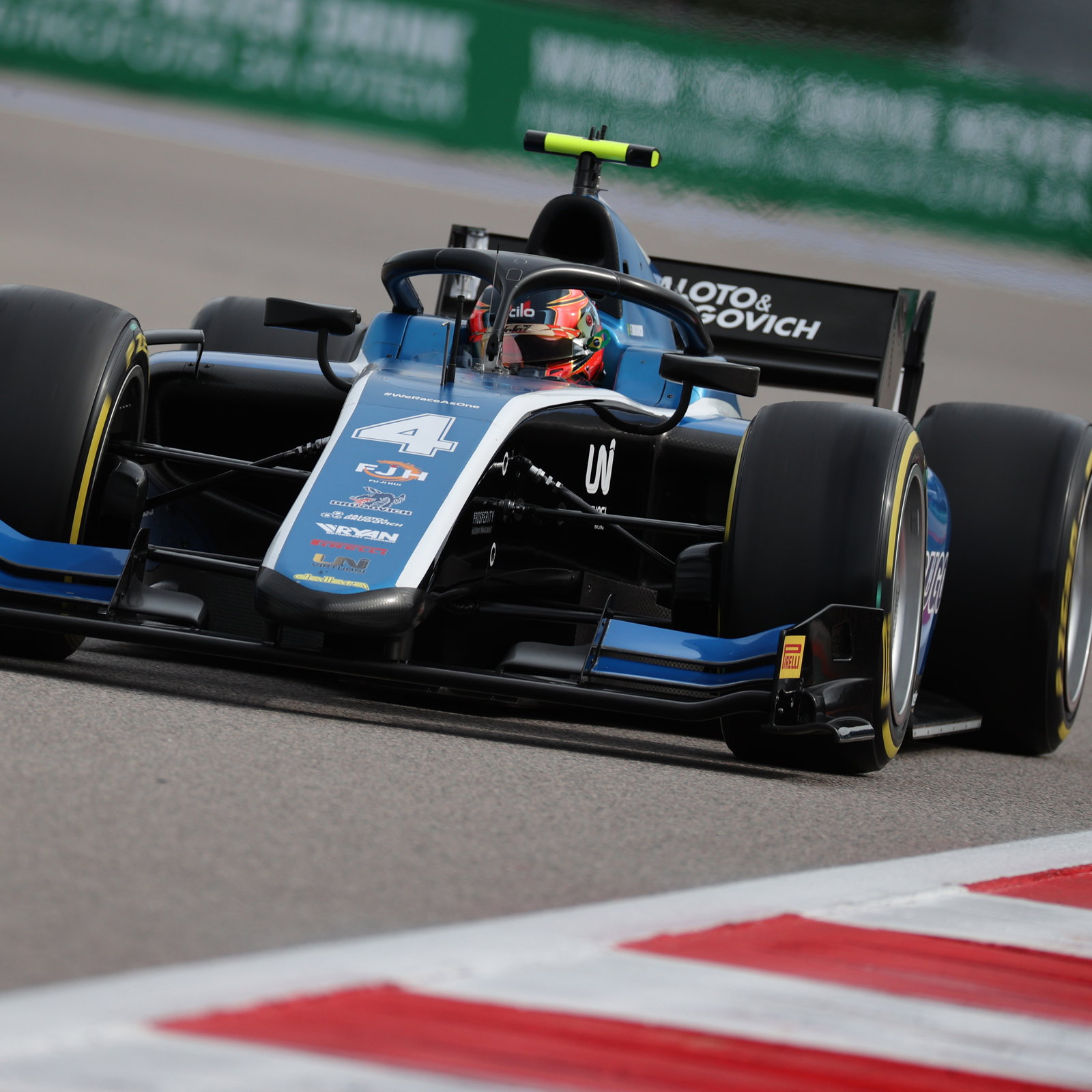 Formula 2 Russia - Feature Race Results