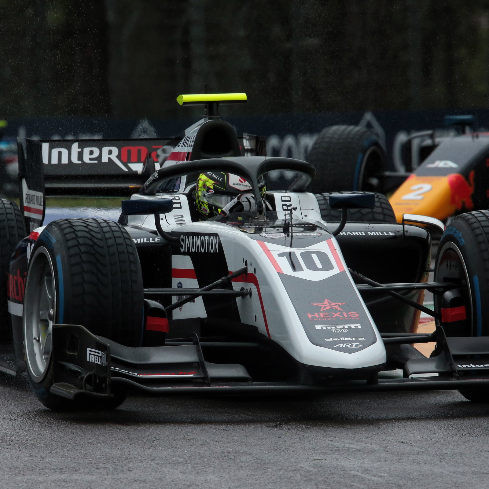 Marcus Armstrong beats Jehan Daruvala to F2 sprint race victory at Imola