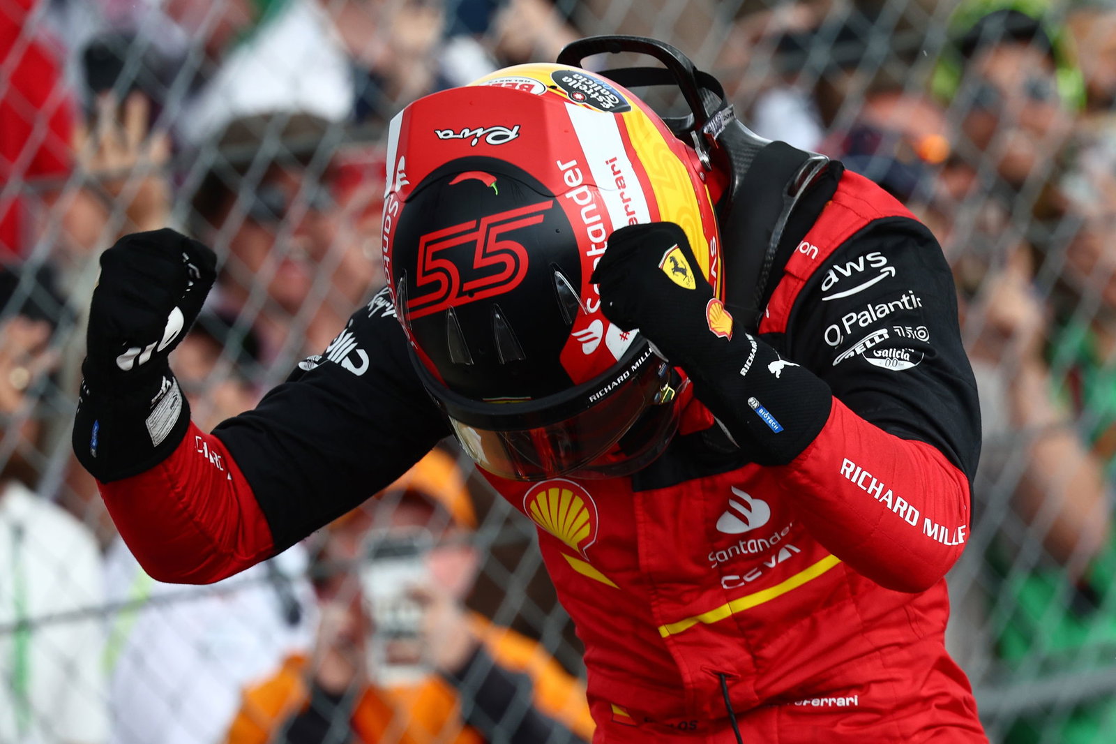 F1 British Grand Prix at Silverstone: Protestors arrested after sitting on track during race