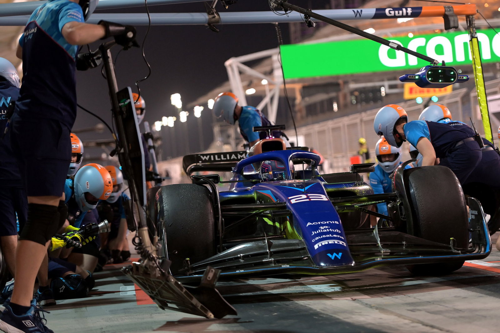 Mercedes’ new rear wing revealed ahead of F1 Bahrain Grand Prix
