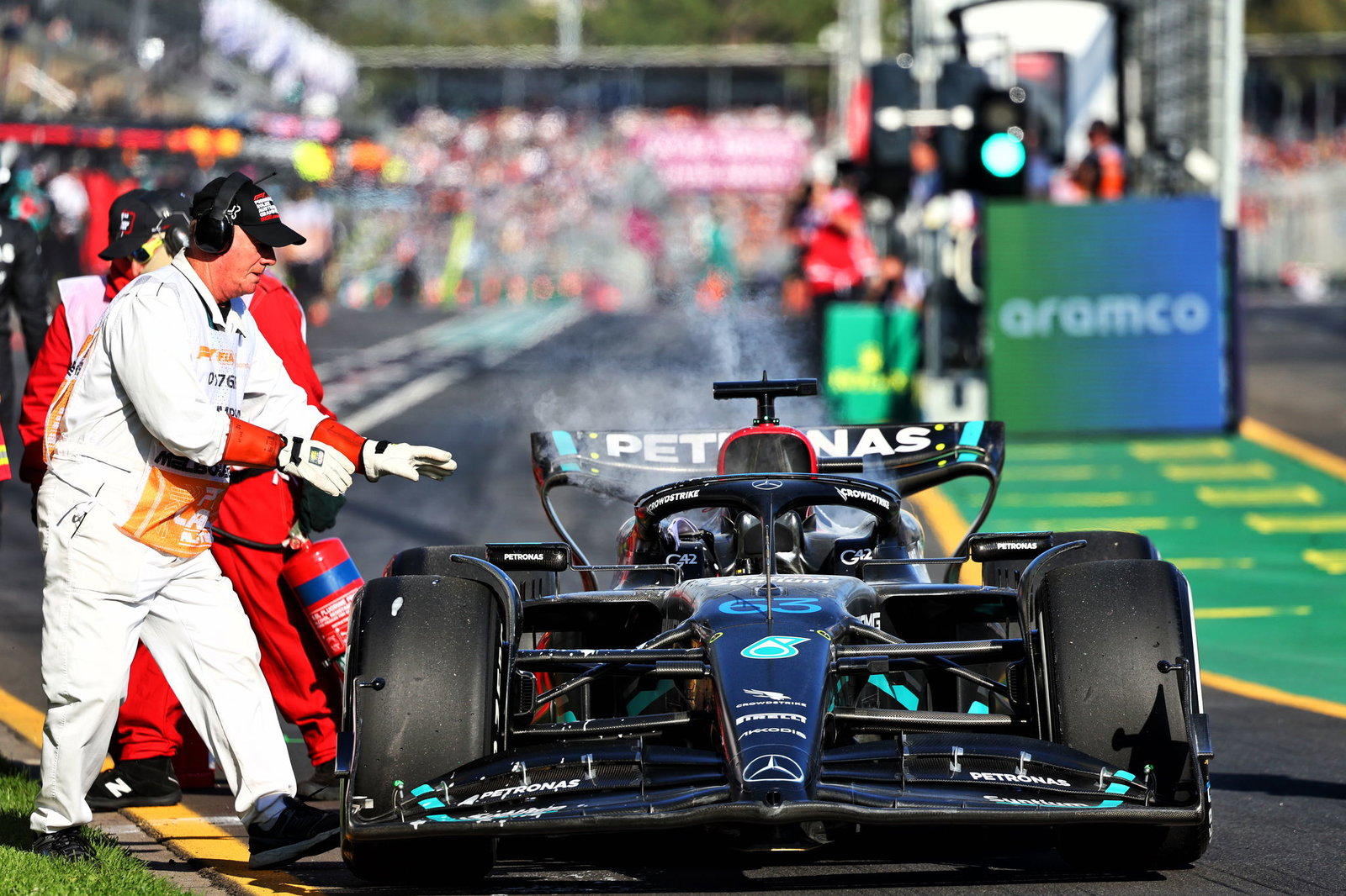 Ferrari request right of review into Carlos Sainz’s penalty at Australian GP