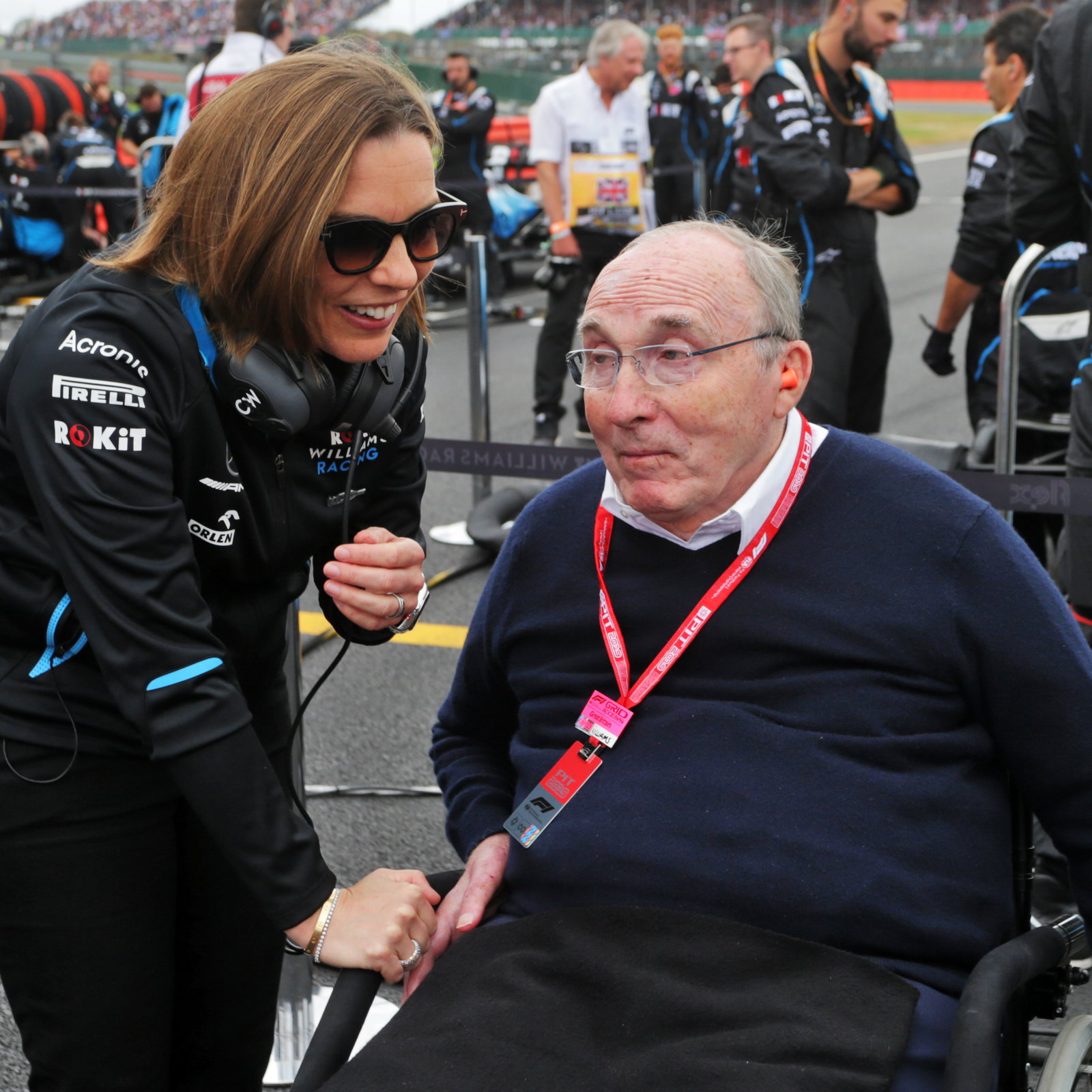 Claire Williams picks up OBE at Buckingham Palace