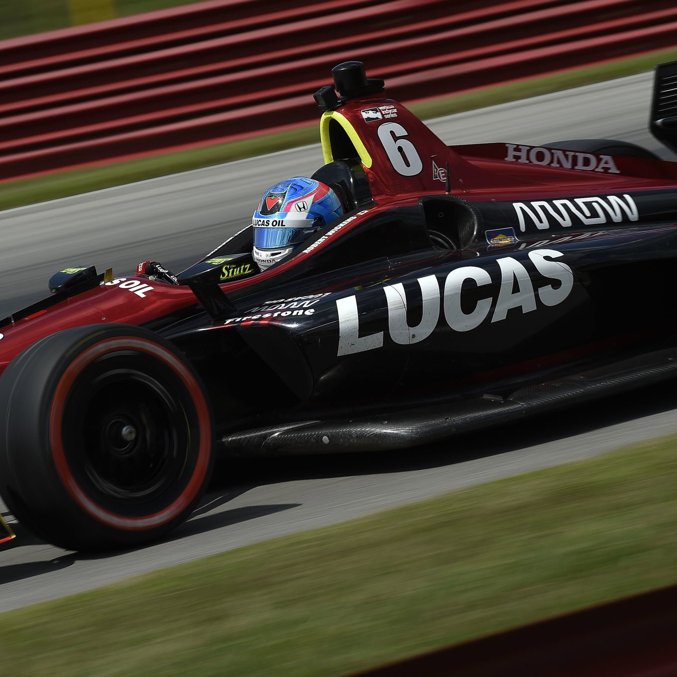 Robert Wickens takes surprise debut IndyCar pole at St. Petersburg