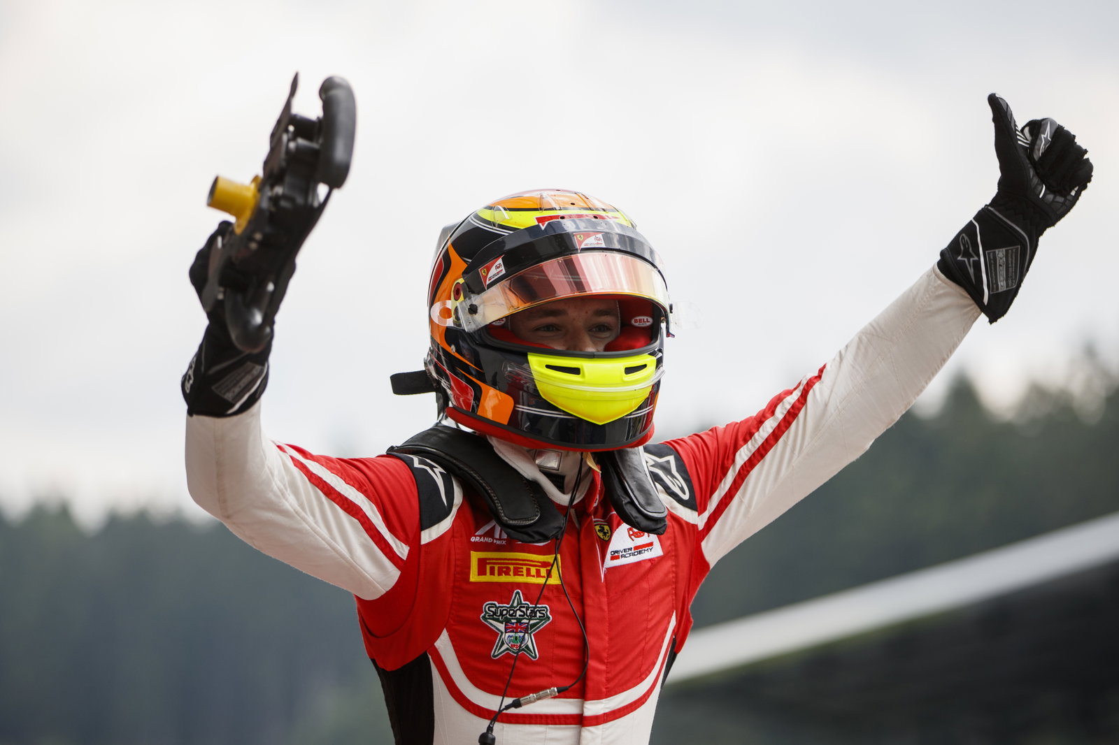 ART's Jake Hughes takes first GP3 win in two years after Turn 1 clash