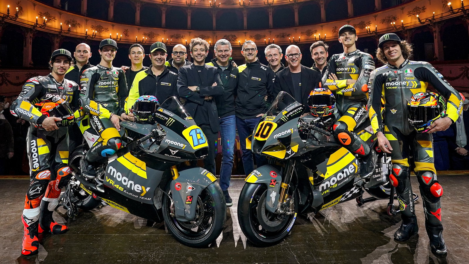 FIRST LOOK: Mooney VR46 Ducati presents 2022 MotoGP colours