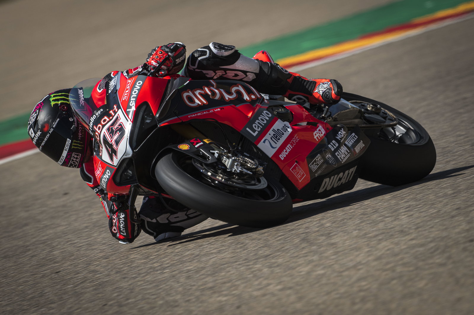 WorldSBK Test: Rinaldi second fastest for Ducati at MotorLand Aragon