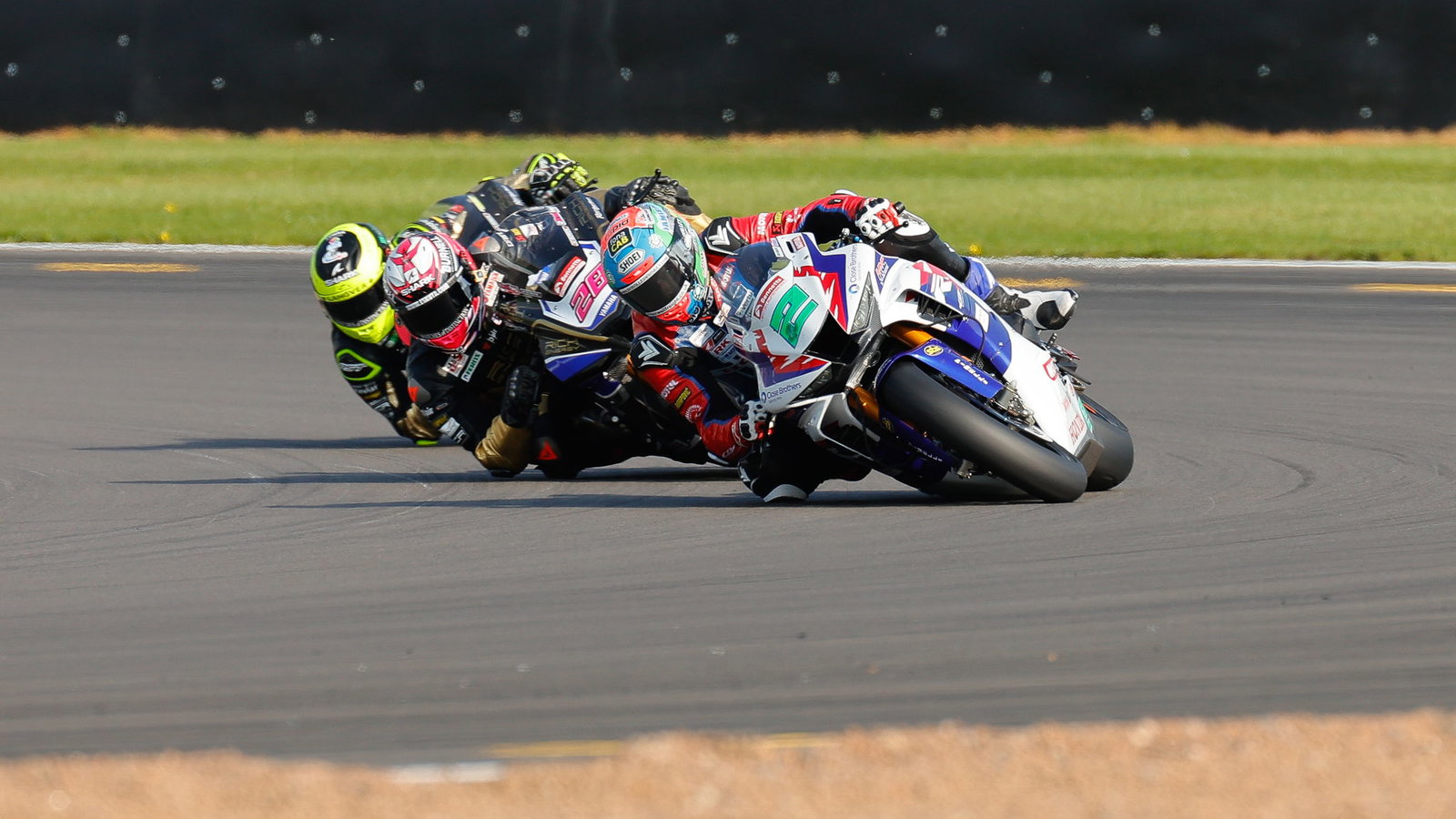 Glenn Irwin, Bradley Ray, Kyle Ryde British Superbike