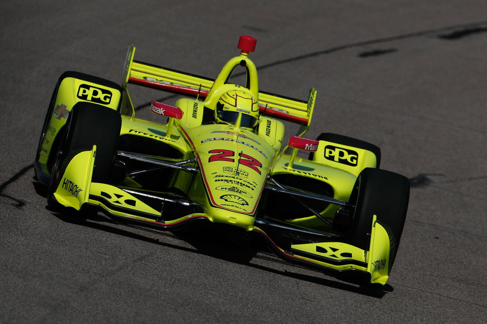 Simon Pagenaud charges to lead Penske 1-2-3 in Iowa qualifying