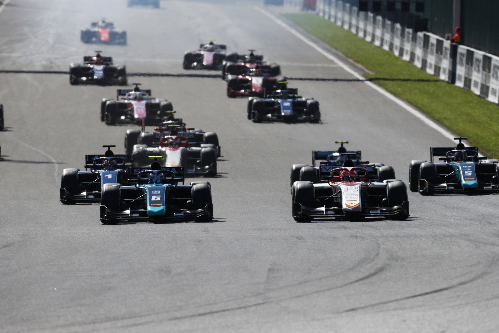 F2 Belgium - Feature Race Results 