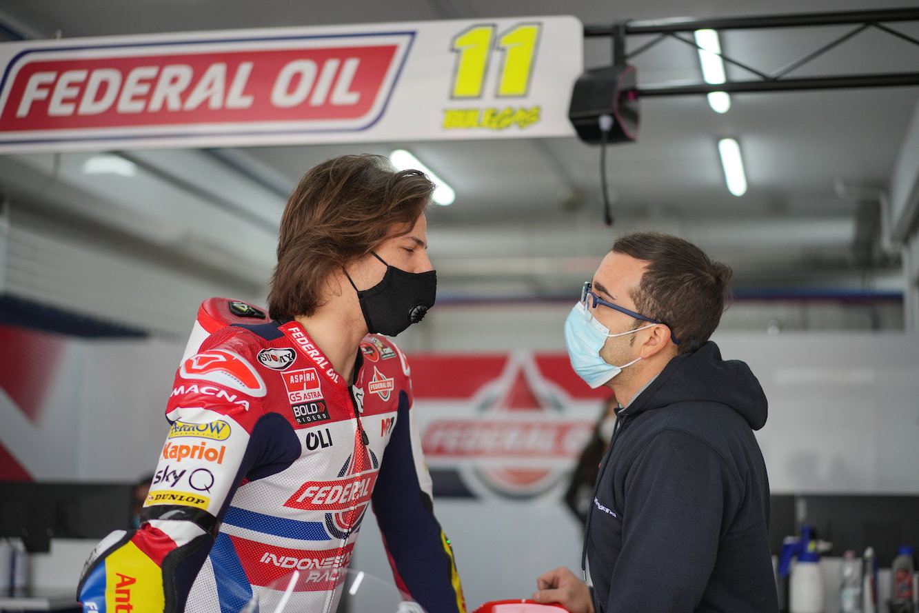 Red Bull KTM Ajo Moto2 team complete two-day test with Remy Gardner quickest