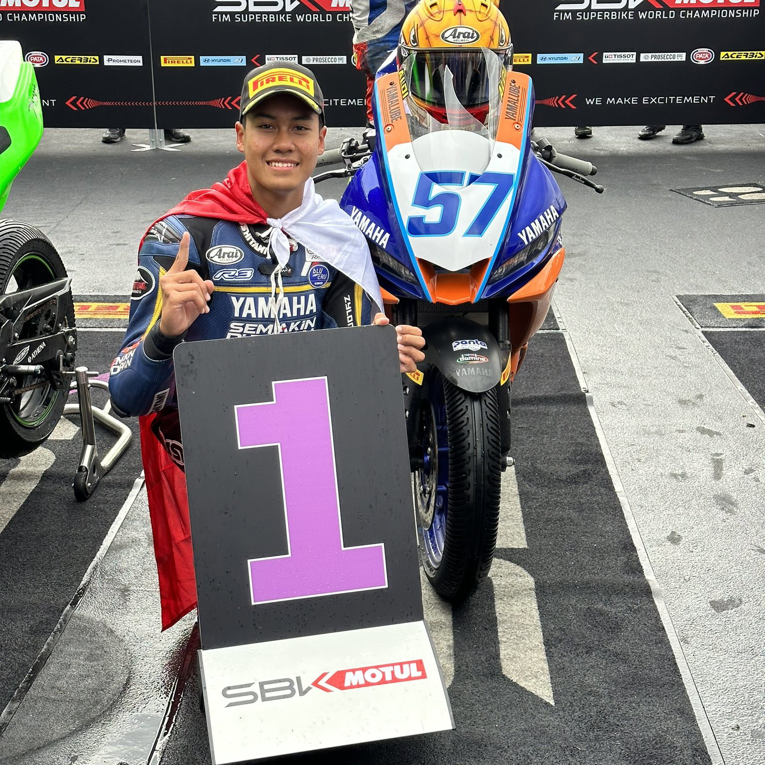 Aldi Mahendra, WorldSSP300 Most Race 2 Winner