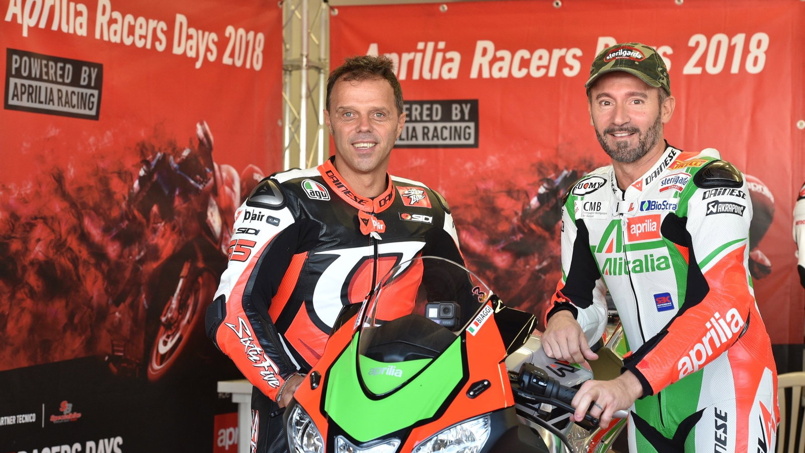 Max Biaggi, Loris Capirossi, Aprilia, 