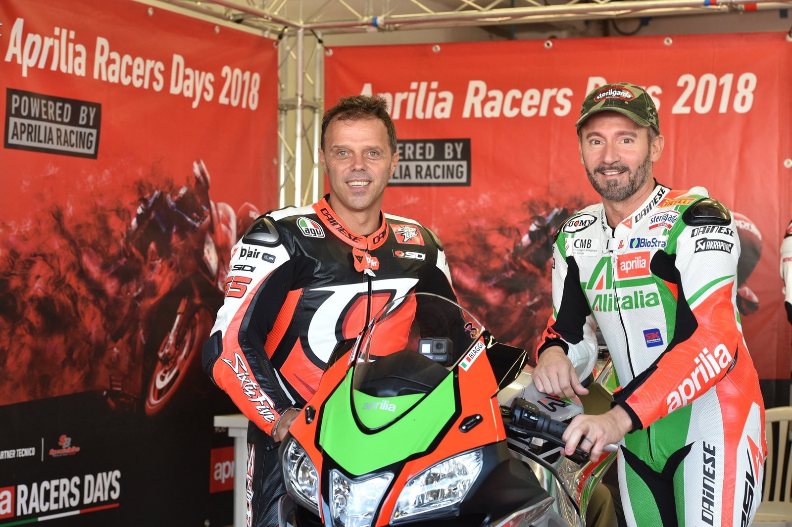 Max Biaggi, Loris Capirossi, Aprilia, 
