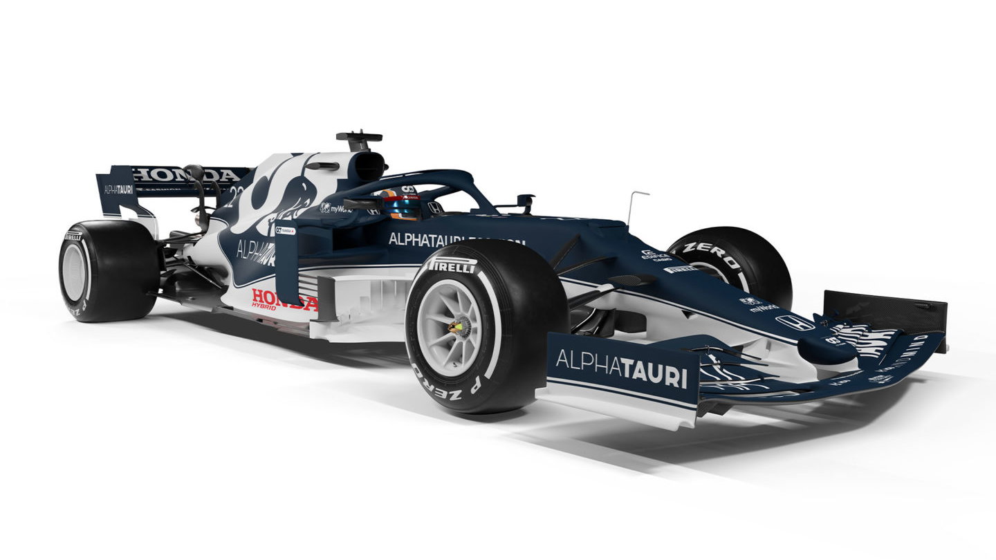 AlphaTauri meluncurkan mobil F1 AT02 menjelang musim 2021
