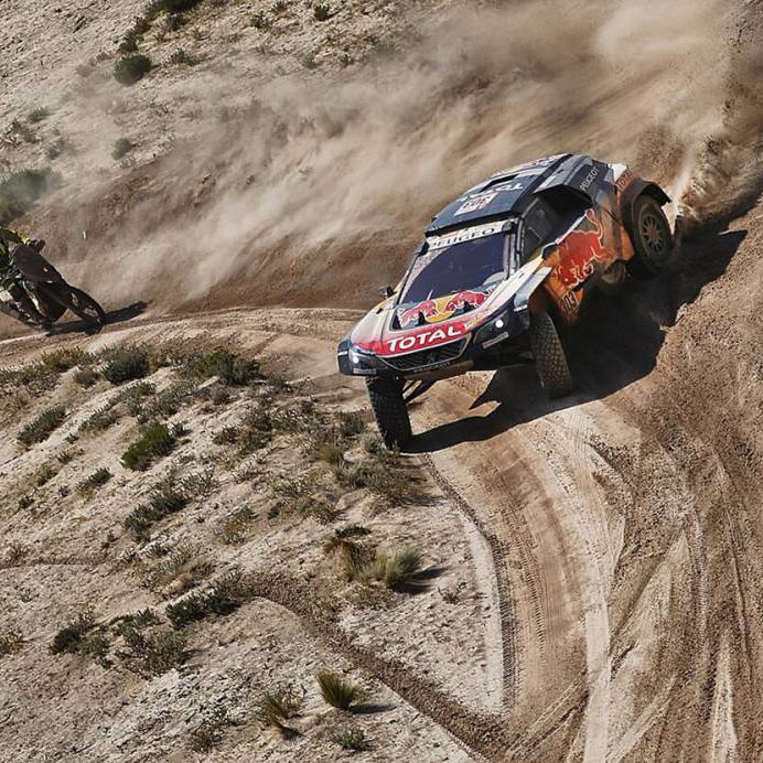 Carlos Sainz, Peugeot, Dakar