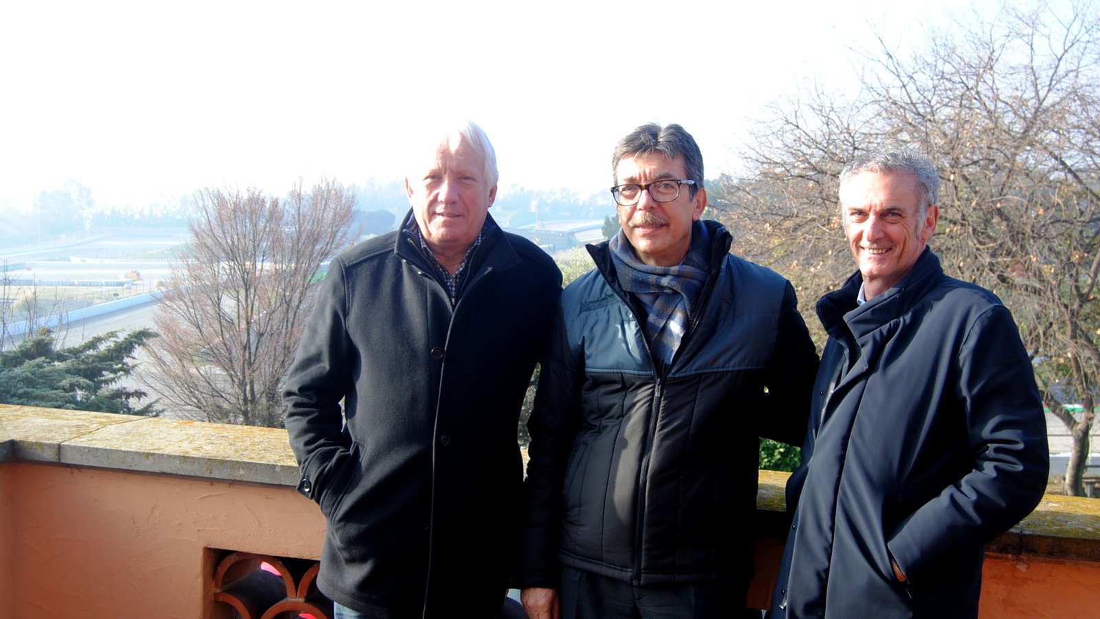 Charlie Whiting, Franco Uncini, Circuit de Catalunya,